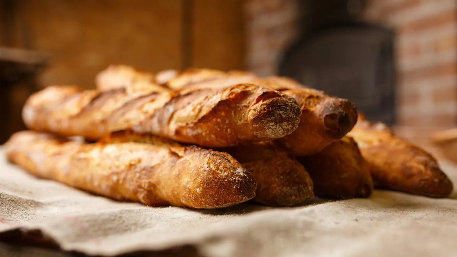 Freshly Baked Baguettes